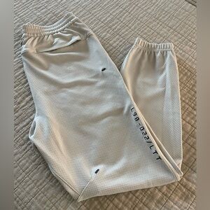 Lululemon Beige Joggers with Text Detail size M